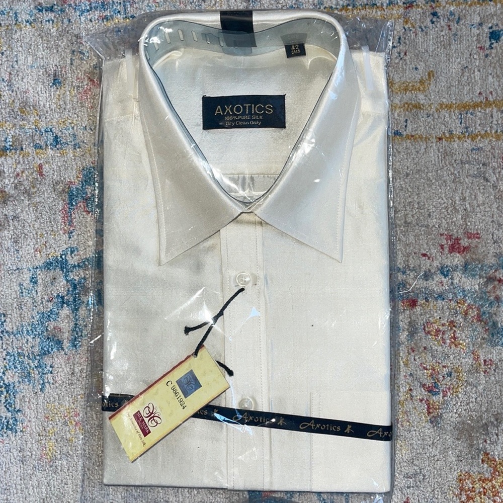 Pure silk shirt